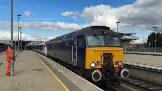 DRS 57303 departs Derby with 720534 on Delivery - 14/03/25