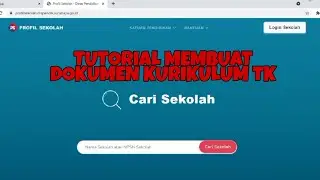 TUTORIAL MEMBUAT DOKUMEN KURIKULUM TK (PART 1)