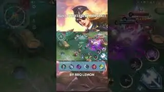 BUILD ITEM LESLEY TERSAKIT BY RRQ LEMON 🍋🍋🍋 #shorts #mobilelegends #gameplay #gaming #rrq