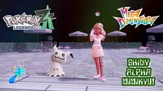 ✨Pok&eacute;mon Legends Z-A Mega Dimension DLC: SHINY ALPHA MIMIKYU!✨
