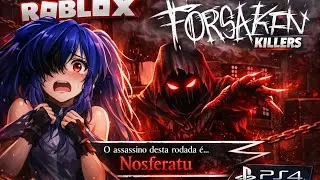 ROBLOX FORSAKEN killers nosferatu skin GAMESPLAY PS4 PLAYSTATION 4