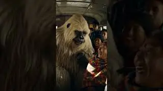 Yeti In Nepal bus AI video