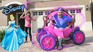 COMPREI O CARRO DAS PRINCESAS DA DISNEY DE VERDADE !!! (MUITO RARO E GIGANTE)