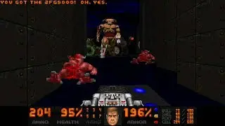 Doom 2 - Sunlust (Map 9: Saquasohuh) UV-Max (Map Author: dannebubinga)