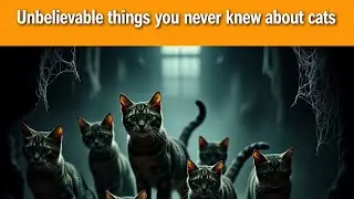 Incredible unbelievable facts about cats you never knew #cattok #catvideo #pettok #facts 
