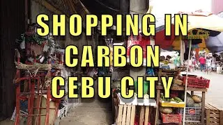 Shopping In Carbon, Cebu City.