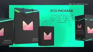 Logo Mockup Pack Eco Packaging Reveal 3D Branding Display