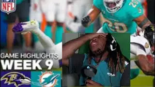 DOLPHINES ARE SO BAD Baltimore Ravens vs Miami Dolphins Game Highlights | 2025 NFL Season Week 9