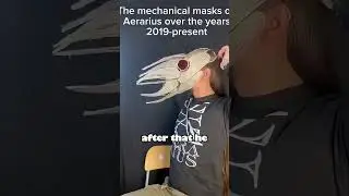 He Creates Some of the Creepiest Face Masks Ever 😳 (@aerarius_metalworks on IG/TT)