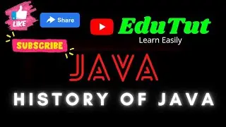 History of Java  | Java For Beginners | EduTut | Learn Easily in Tamil