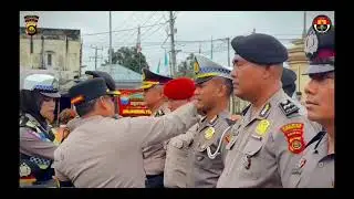 UPACARA KENAIKAN PANGKAT POLRI POLRES BATANG HARI. PERIODE 1 JANUARI 2025