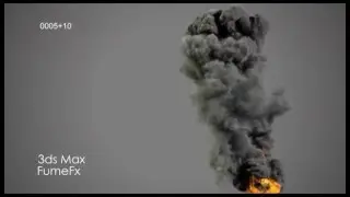 3ds Max FumeFx Big Large Scale Smoke