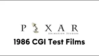 Early Pixar CGI tests from 1986