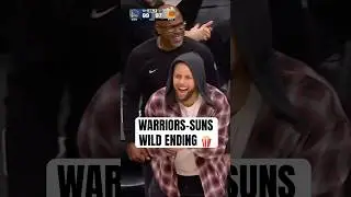 Warriors end on a 22-5 run to come back 🔥