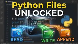 Python File Handling for Beginners (Read, Write, Append)