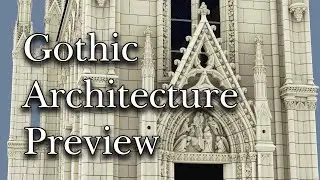 Karmelici z Wyoming: Zapowiedź architektury gotyckiej