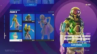 How to Unlock Stormfarer (Auric Blaze Stormfarer) in Fortnite | Battle Pass Bonus Rewards Page 5