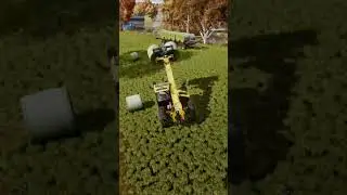 LOADING GRASS FOR THE FUTURE GOATS 🚜🌿🐐#farmingsimulator25 #farming #fs25 #ls25