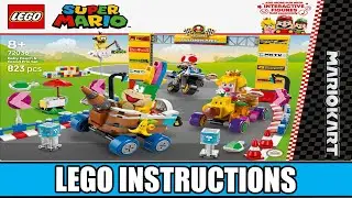 LEGO Instructions - Super Mario - 72036 - Baby Peach & Grand Prix Set - Mario Kart