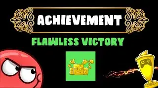 Achievement ULTRA RARE Flawless Victory - Red Ball 4