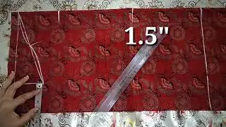 Simple Full sleeve cutting in malayalam for beginners/Twinkle designs sleeves cutting in malayalam 