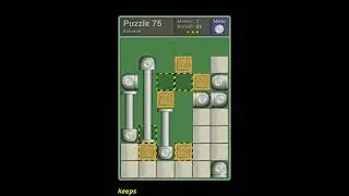 Pushing Machine (Extreme) Level Puzzle 75 - Perfect Solution