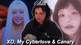 Reaction to CHUU 츄 'XO, My Cyberlove' MV & CHUU 츄 'Canary' MV