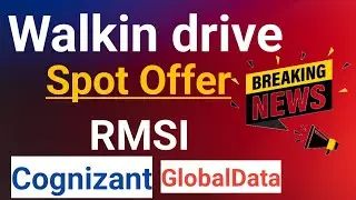 🔥4+ Companies Direct Walkin | Spot Offer | Interview process (24 7) || Hurry up
