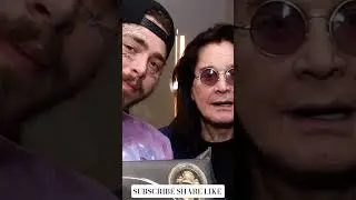 Ozzy & Post Malone! Ozzy always like new sounds and Pop Music with Edge. #foryou #fy #postmalone