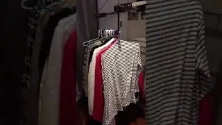automated wardrobe rod