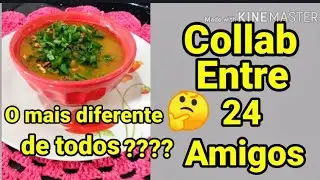 Caldo de mandioca vegetariano delicioso 😋 Collab entre amigos ♥️