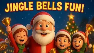 Jingle Bells 🎄 | Christmas Fun with Santa Claus | Nursery Rhymes for Kids