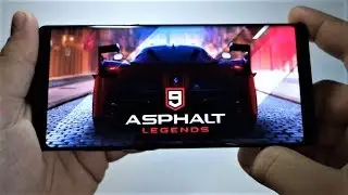Asphalt 9 Legends - Galaxy Note 8 Exynos gameplay - maximum graphics