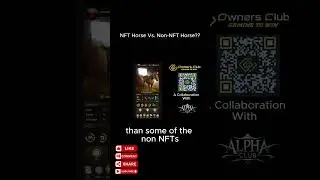 NFT Vs Free Horses: What's the real difference?