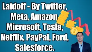 LAIDOFF - By Twitter, Meta, Amazon, Microsoft, Tesla, Netflix, PayPal, Ford, & Salesforce.