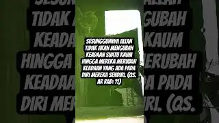 QS. Ar Rad: 11. #islamicstatus