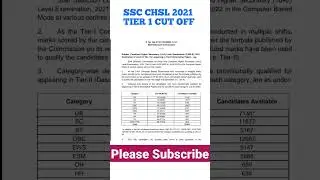 SSC CHSL 2021 Final Cutoff marks|Final Cutoff marks|Final Cutoff marks#cutoff#cutoffmarks #sscchsl