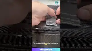 Knitting Machine Surgeon at Work! 👨&zwj;⚕️ Fixing this beast looks WILD! #textile #mechanic #satisfying