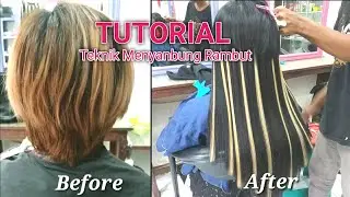 TUTORIAL LENGKAP SAMBUNG RAMBUT/ HAIR EXTENSION