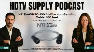 NTI E-4WNSC-100 4-Wire Non-Sensing Cable, 100 feet