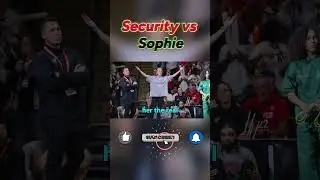 WNBA Security Shames Sophie #caitlinclark #sophie #basketball #viralvideo #wnba #sports
