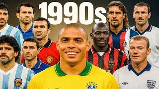 90s Football Icons Who Made History |Top 10 Football Legends From Maradona to Shearer