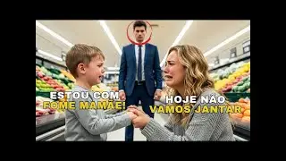“Filho, Perdoa a Mamãe, não tem Jantar Hoje”, disse ela — O Milionário Estava Ouvindo e 5 minutos