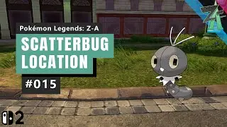Где найти Скаттербага в Pokemon Legends Z-A