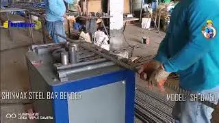 SHINMAX Japan Industrial 40MM/50MM Steel Bar Bender (Rebar) (SH-GW50)