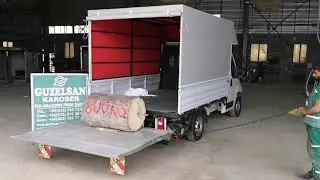 FIAT DUCATO  ARACA 1 TONLUK ATEK MARKA LİFT MONTAJI. GÜZELSAN KAROSER-MANAVGAT-ANTALYA