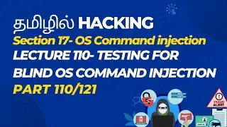 Lecture 110- Testing For Blind OS Command Injection