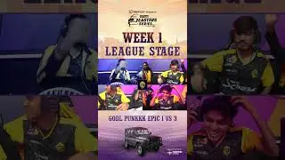 PUNKKK Epic 1 vs 3 | 2025 OnePlus Android BGMS Season 4