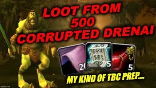 LOOT FROM 500 LOST ONES WORLD OF WARCRAFT CLASSIC WARRIOR GOLD FARM