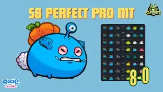 🏆S8 PERFECT PRO MT WITH PARASITE🔥|  LUNACIAN CODE: BLUEBIRD | AXIE CLASSIC V2 GAMEPLAY